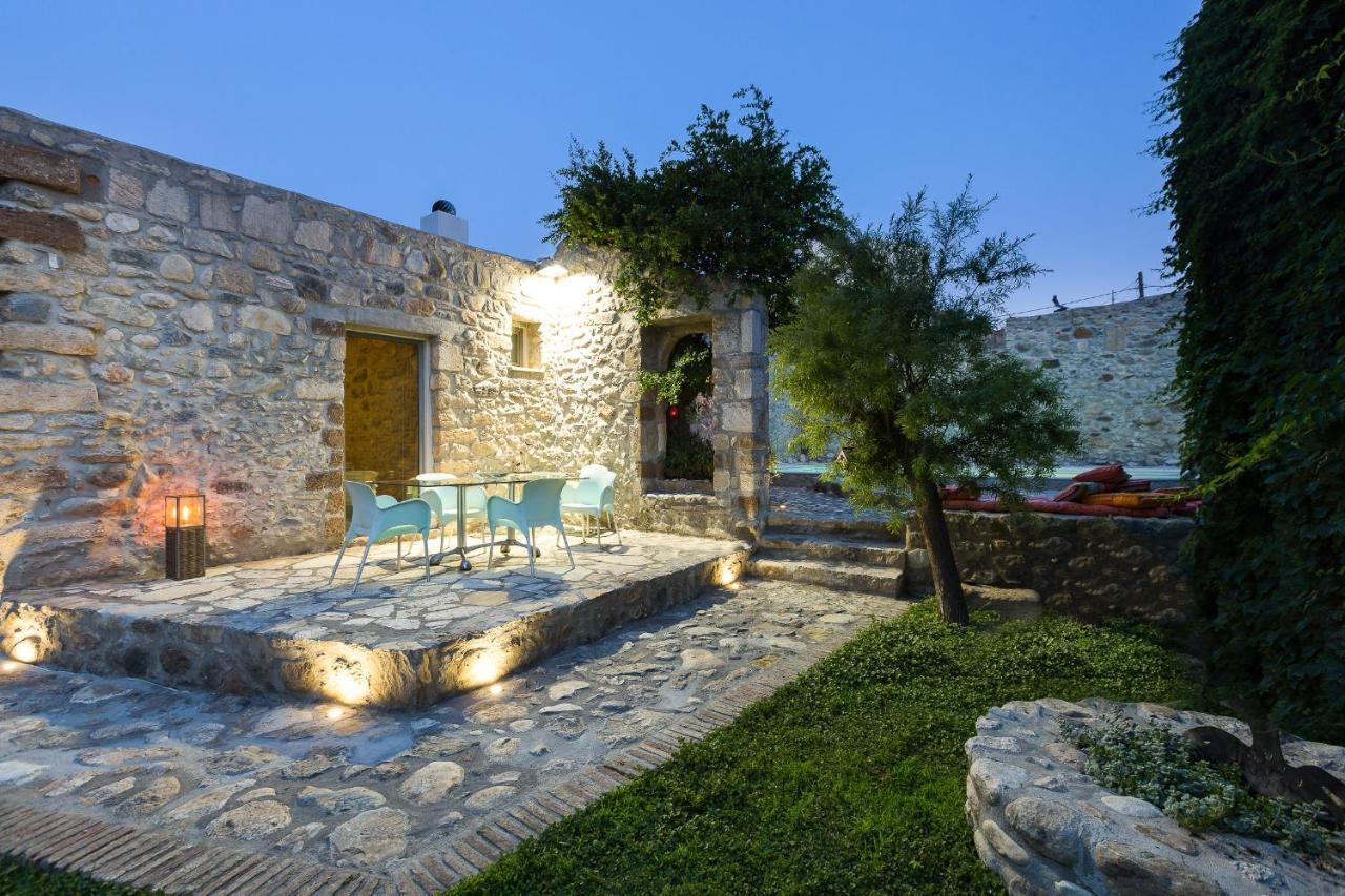 Muazzo Creta Stone House, Nature Escape With Pool, By Thinkvilla Pigi  Ngoại thất bức ảnh