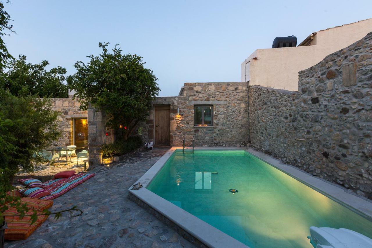 Muazzo Creta Stone House, Nature Escape With Pool, By Thinkvilla Pigi  Ngoại thất bức ảnh