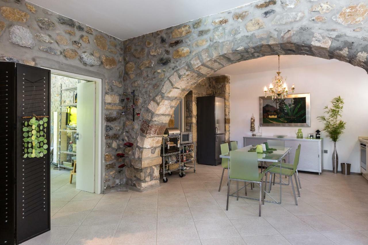 Muazzo Creta Stone House, Nature Escape With Pool, By Thinkvilla Pigi  Ngoại thất bức ảnh