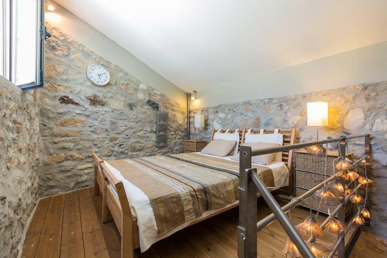Muazzo Creta Stone House, Nature Escape With Pool, By Thinkvilla Pigi  Ngoại thất bức ảnh