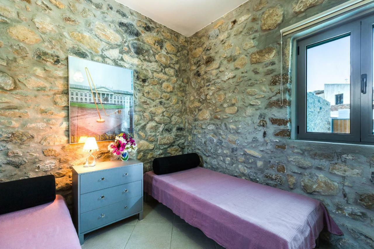 Muazzo Creta Stone House, Nature Escape With Pool, By Thinkvilla Pigi  Ngoại thất bức ảnh