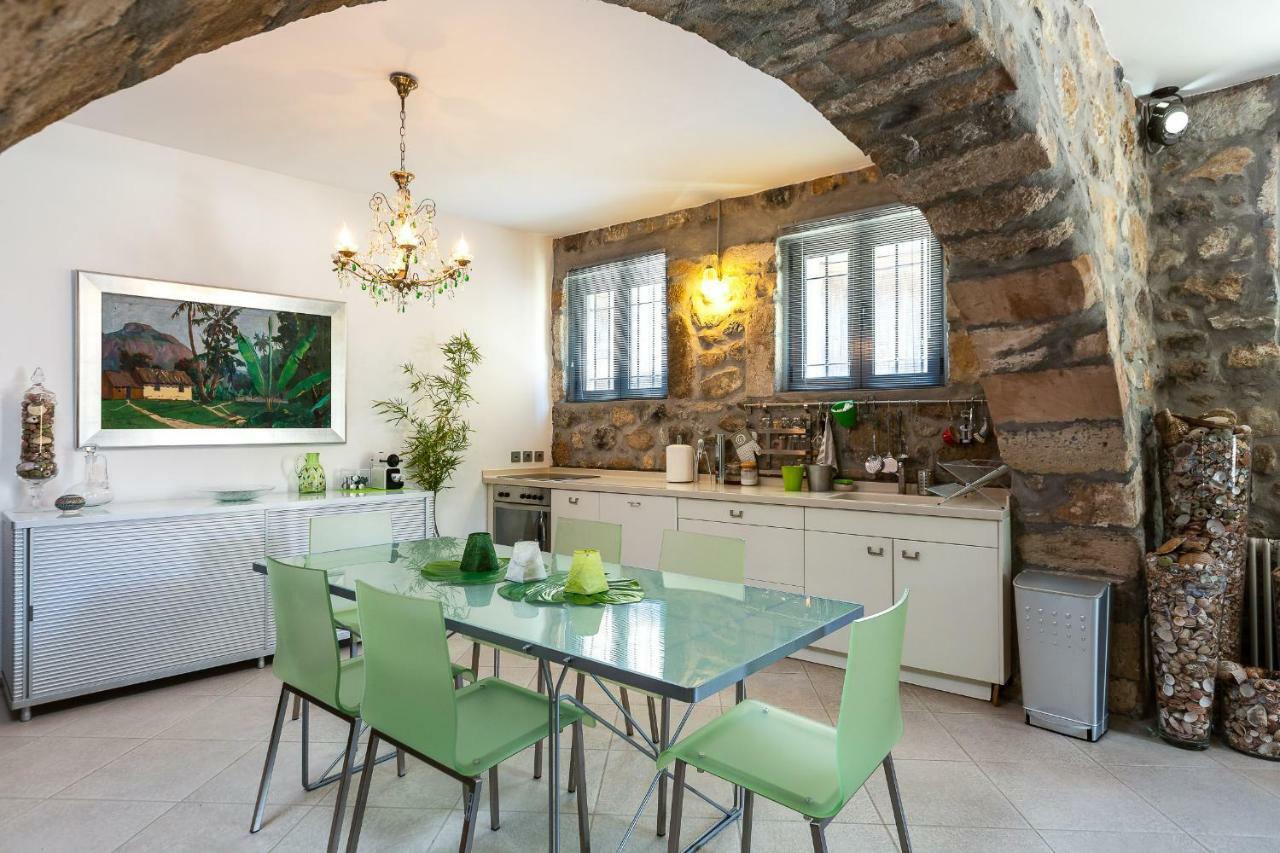 Muazzo Creta Stone House, Nature Escape With Pool, By Thinkvilla Pigi  Ngoại thất bức ảnh